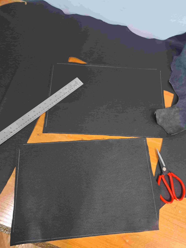 Cut leather