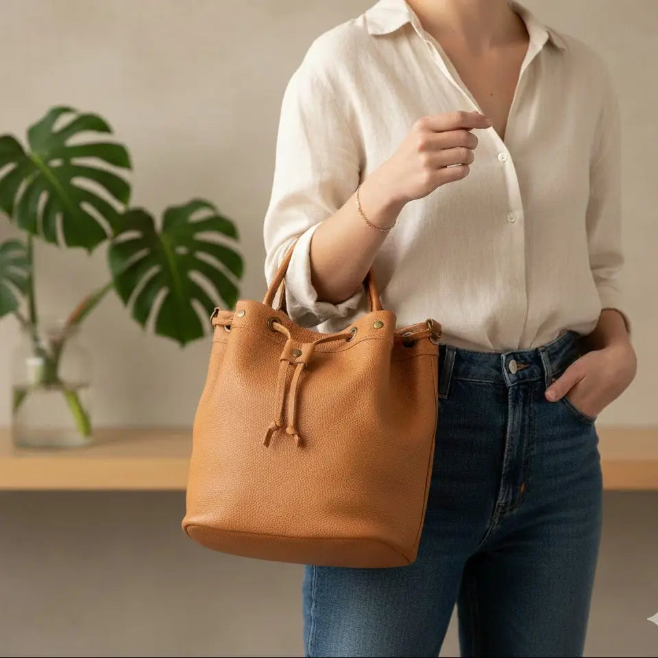 Convertible Leather Backpack 3-in-1 | Backpack, Shoulder Bag & Tote, Handmade