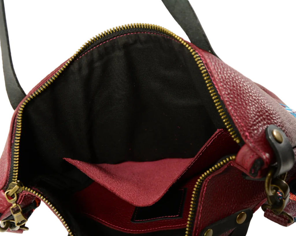 Convertible Leather Bag Backpack 3-in-1 – Handmade Genuine Leather - Nadin's Leather Studio