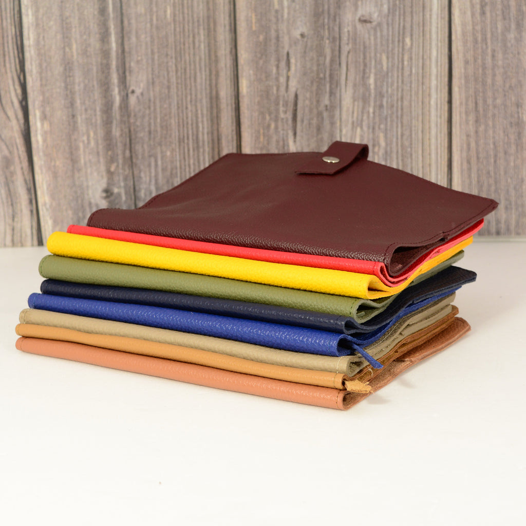 leather book cover custom