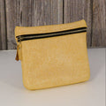 small leather make up bag