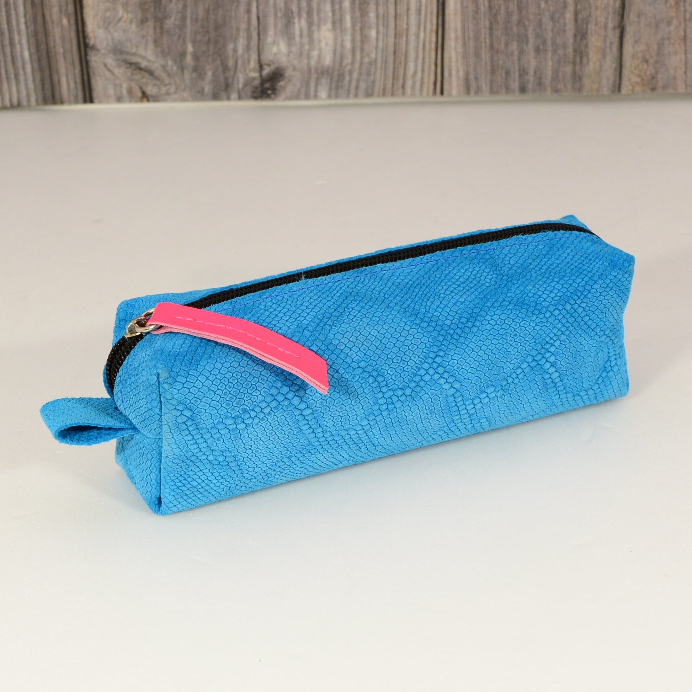 Small leather case handmade