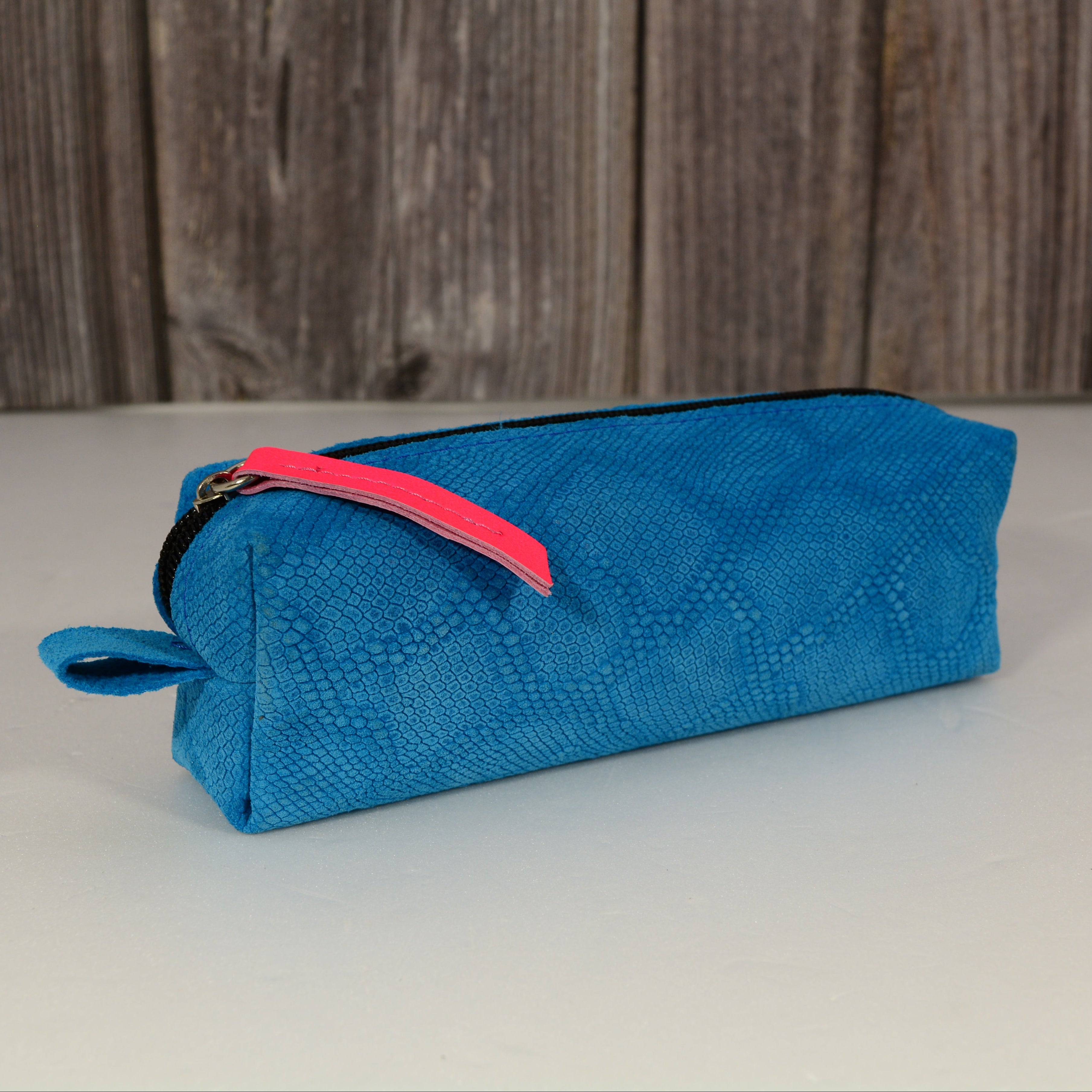Leather pencil case