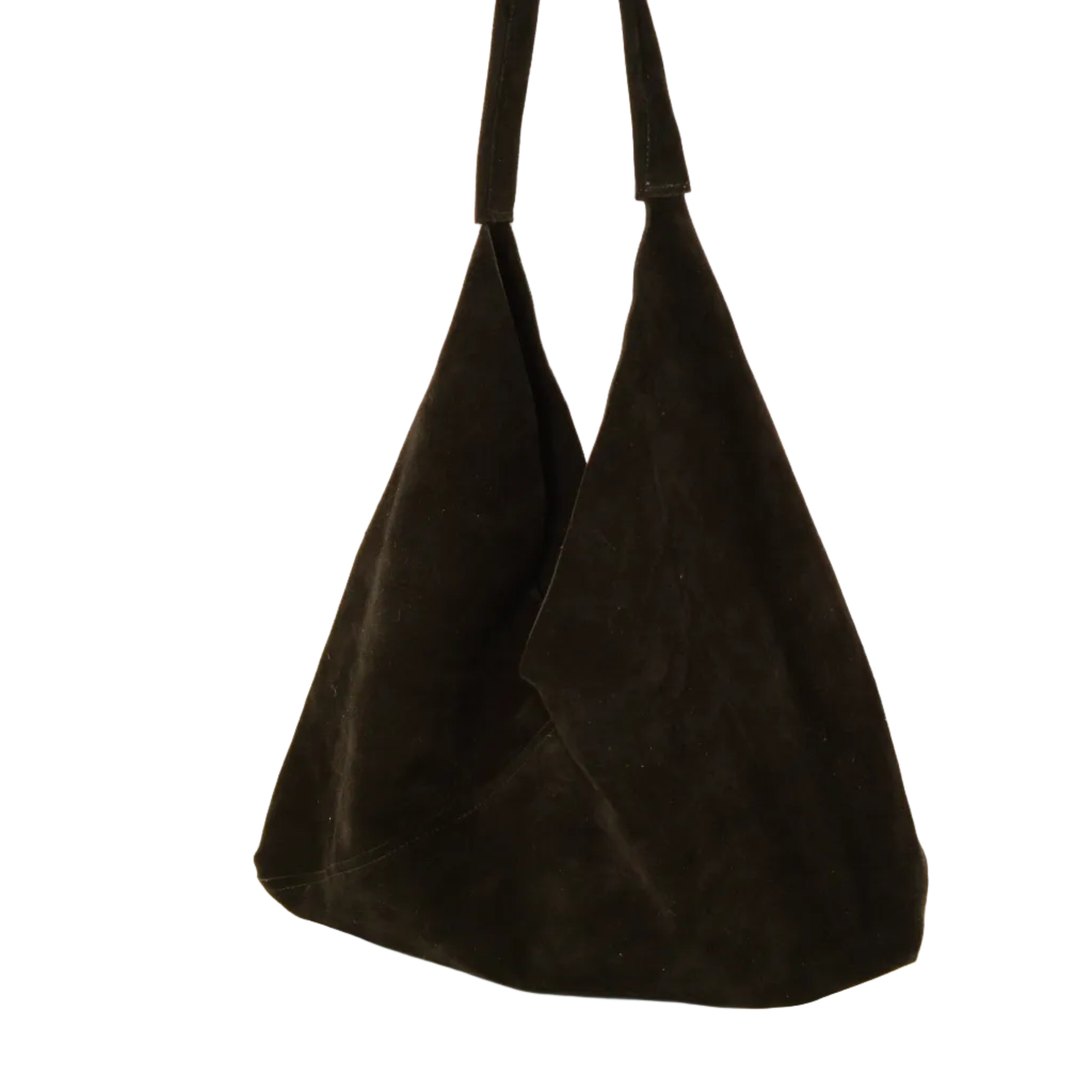  black suede bag