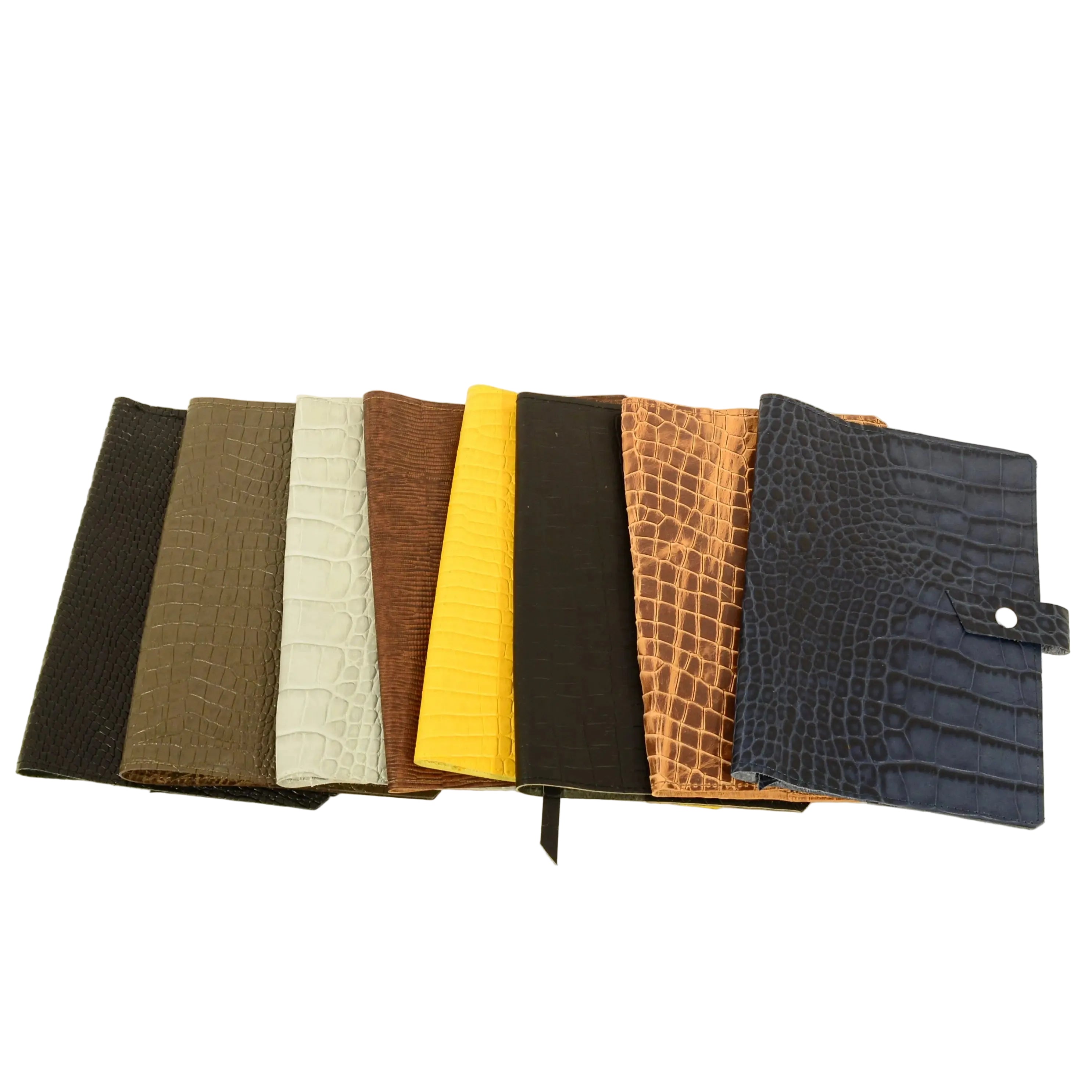 Луксозни кожени корици A5 – естествена кожа, идеален подарък - Nadin's Leather Studio