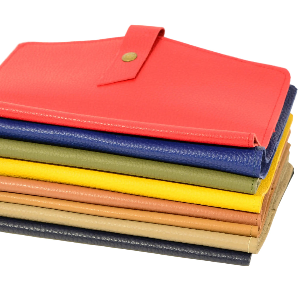 Луксозни кожени корици за книга или тефтер A5 - Nadin's Leather Studio