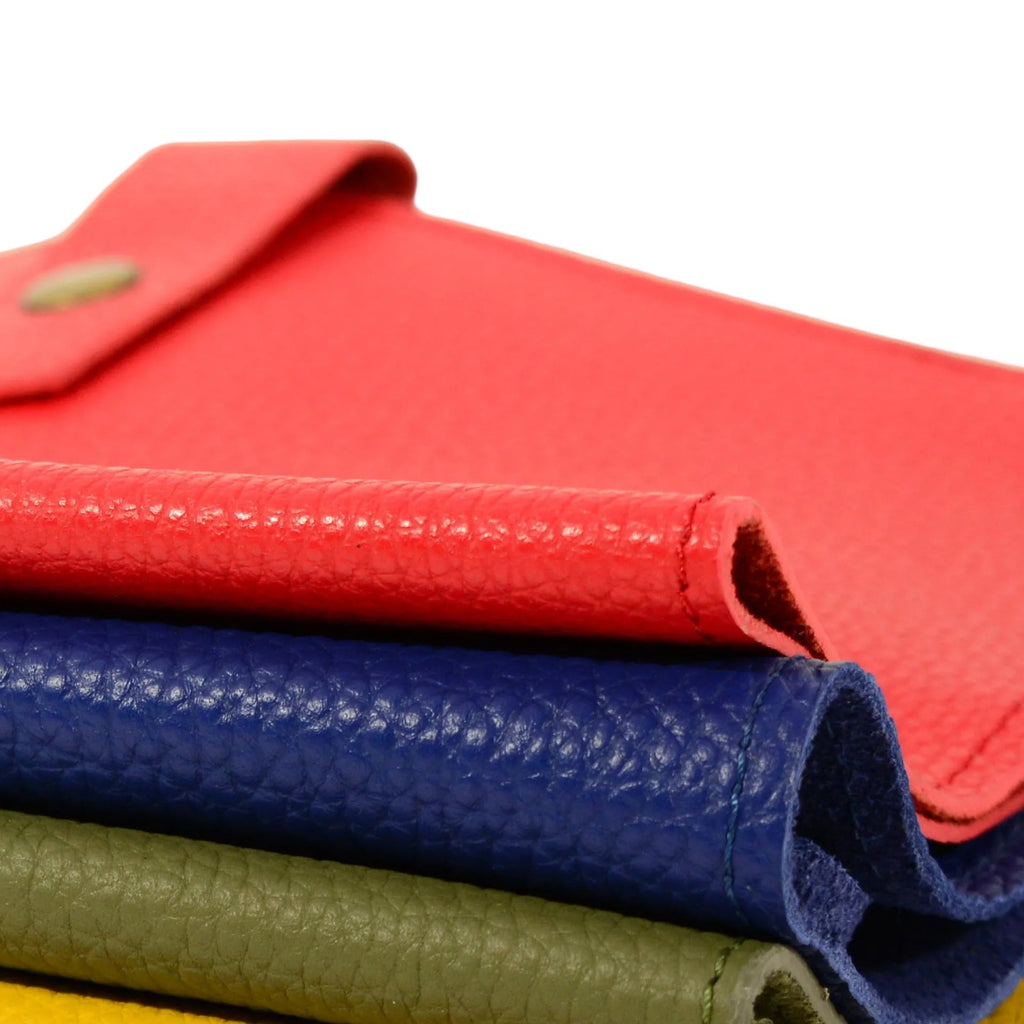 Луксозни кожени корици за книга или тефтер A5 - Nadin's Leather Studio
