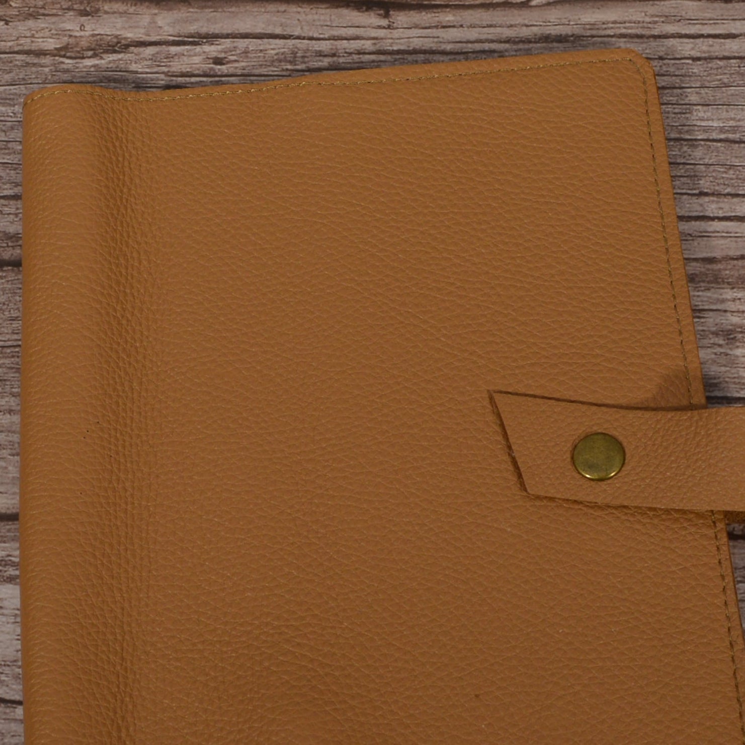 Leather A5 Notebook Cover | 8 Colors, Engraving Option, Handmade - Nadin's Leather Studio