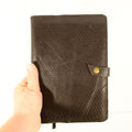 Leather A5 Notebook Cover with Notebook | Handmade, Genuine Leather - Nadin's Leather Studio