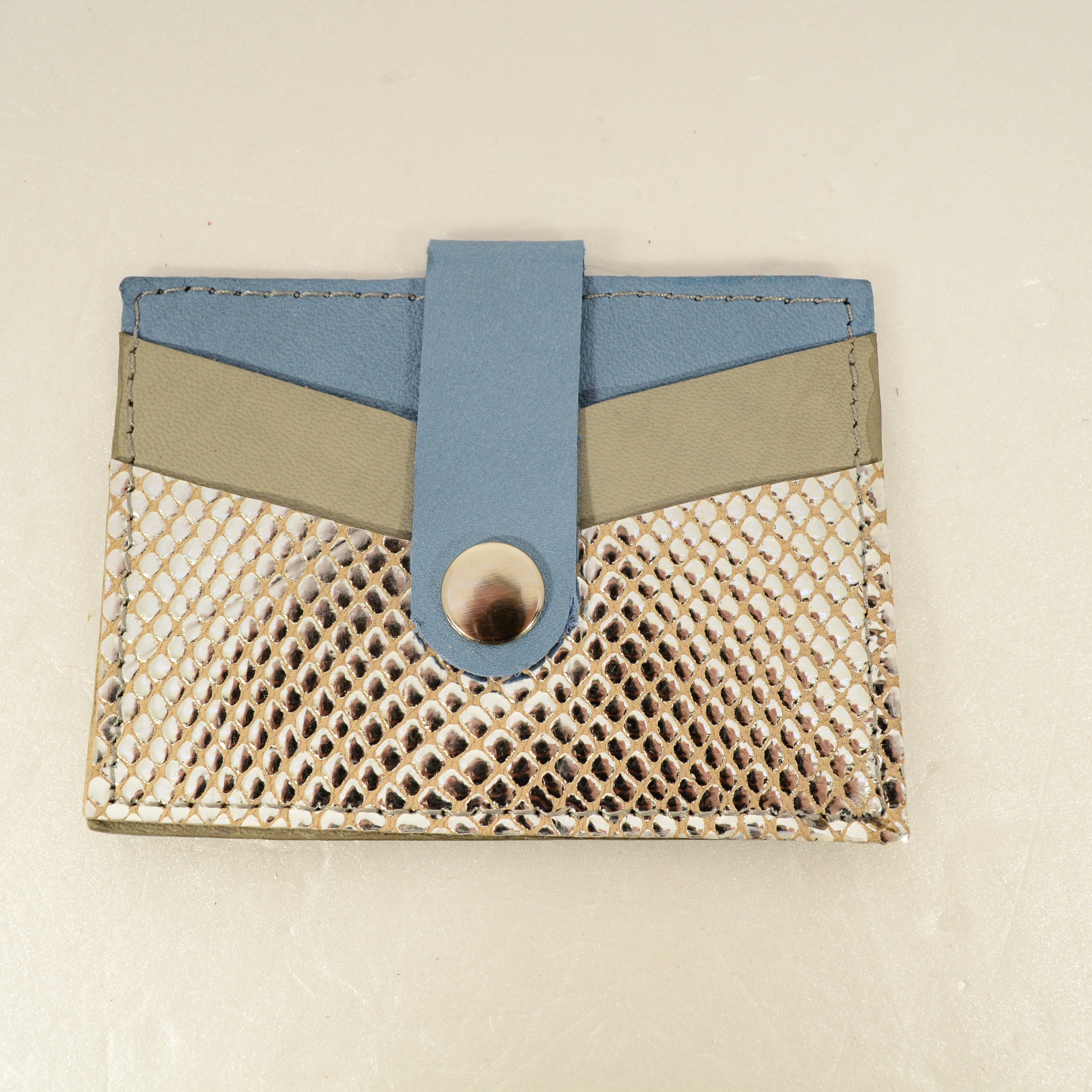 Leather Cardholder — Handmade from Natural Leather - Nadin's Leather Studio