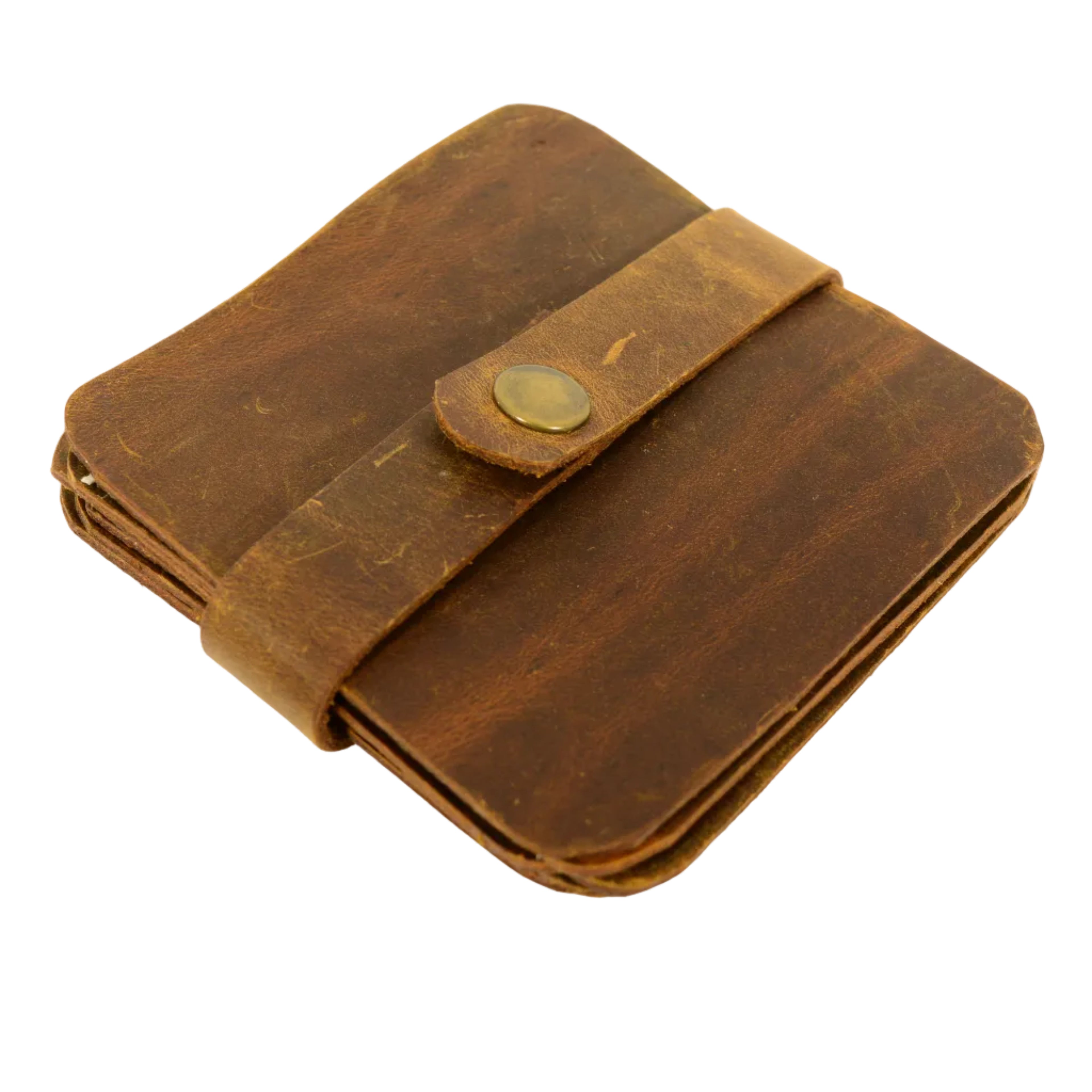 Leather Coaster Set of 6 – Personalised Handmade Genuine Leather - Nadin's Leather Studio