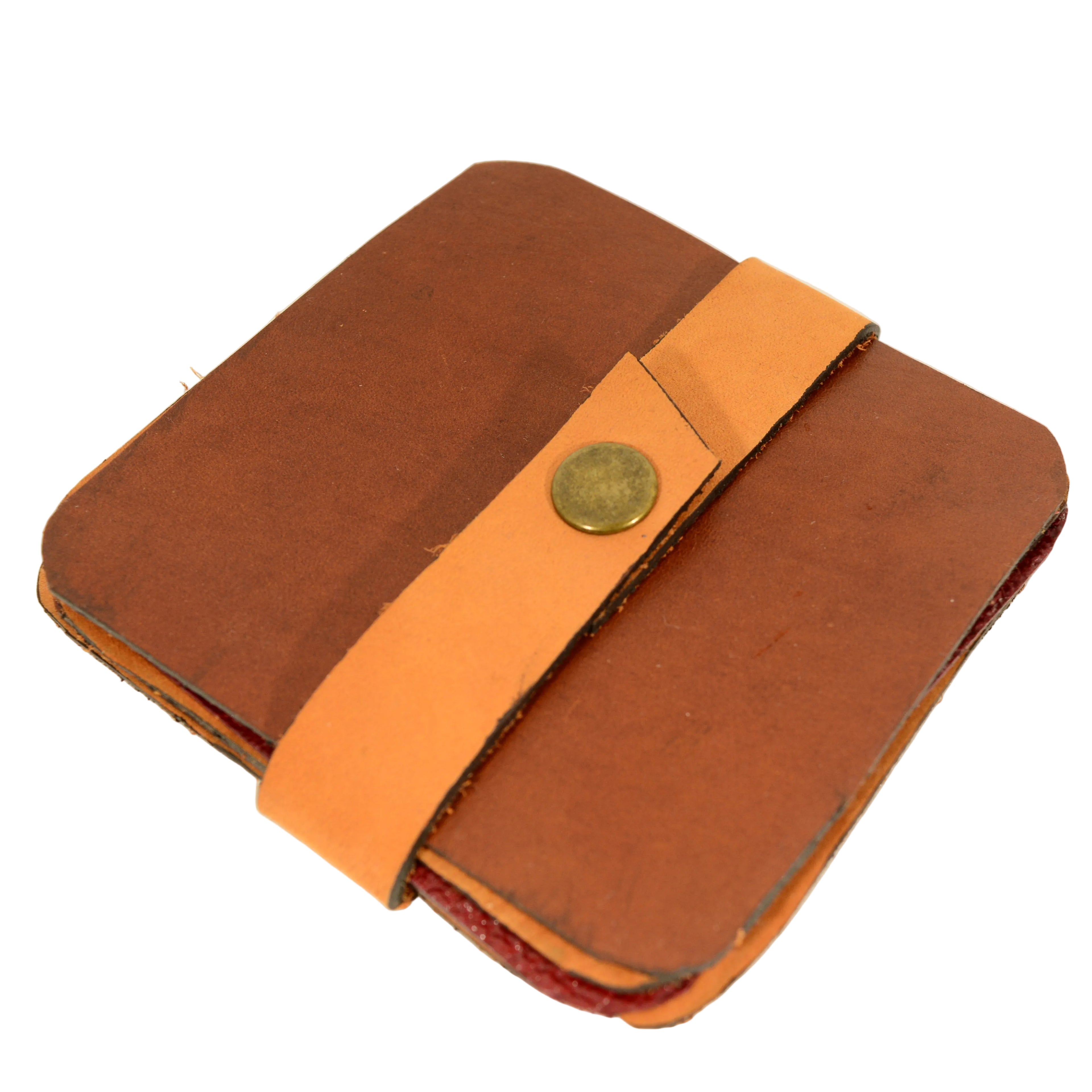Leather Coaster Set of 6 – Personalised Handmade Genuine Leather - Nadin's Leather Studio