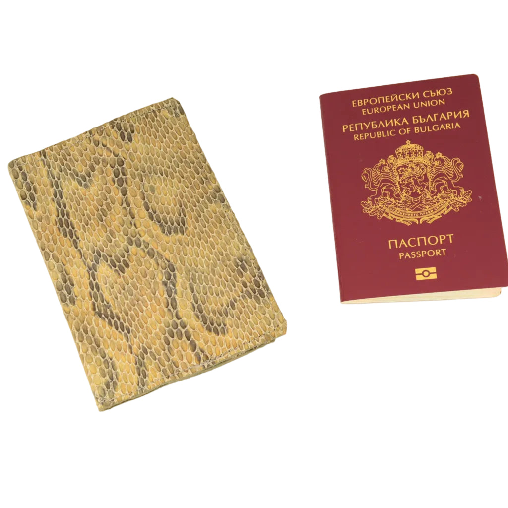 Leather Passport Cover – Handmade from Genuine Leather | Holds 2 Passports - Nadin's Leather Studio
