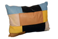 Leather Patchwork Decorative Cushion | Handmade, Genuine Leather - Nadin's Leather Studio