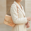 Small Leather Bag in Salmon Pink | Handmade, Genuine Leather - Nadin's Leather Studio